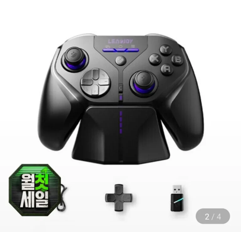 LEADJOY XENO Plus 무선 2.4G 게임패드 컨트롤러 세트 삼성카드