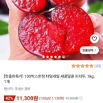 특가는 아님 피자두