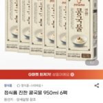 정식품 진한 콩국물 950ml x 6팩