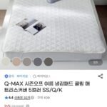 여름 냉감 침대패드 5컬러 SS/Q/K