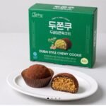 개별포장 수제 두바이 쫀득쿠키40g 4박스(총16개)