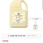 아이깨끗해포차코 대용량 핸드워시, 순, 4.5L, 1개 + 증정