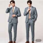 지이크 F/W 이태리 까를로바르베라 블루 수트