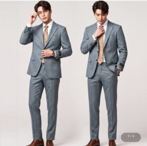지이크 F/W 이태리 까를로바르베라 블루 수트