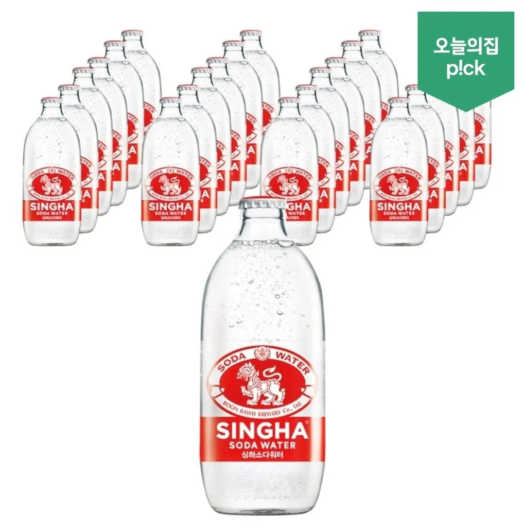 싱하 소다워터 탄산수 325ml 48병