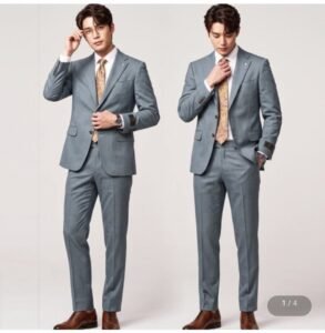 지이크 F/W 이태리 까를로바르베라 블루 수트