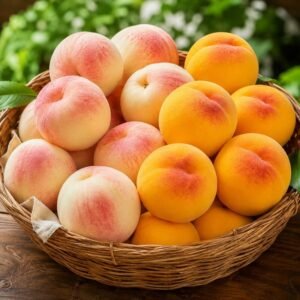복숭아 황도 고당도 4kg (18-22과) 고당도