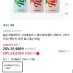 팅글 리얼에이드 청사과/오렌지 250mL 60캔