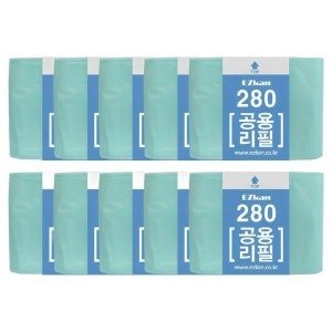 이지캔 매직 공용 리필 280 쓰레기봉투, 27L (10개) 1매당 1,496원