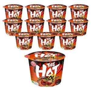 오뚜기 더핫 열라면 용기 105g (12개)