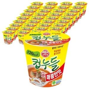 오뚜기 컵누들 매콤한맛 37.8g (36개)