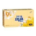 피죤 건조기용 오리지널 드라이시트 섬유유연제 옐로미모사 본품 (1개) (120개입) 1개입당 66원