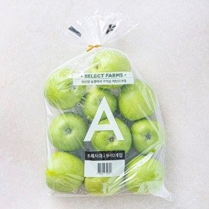 셀렉트팜 GAP 인증 A 초록사과 소과, 1.5kg(소과/9... (1개) (1.5kg(소과/9~10입) × 1개)