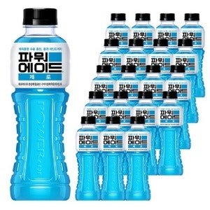파워에이드 제로, 600ml (20개)