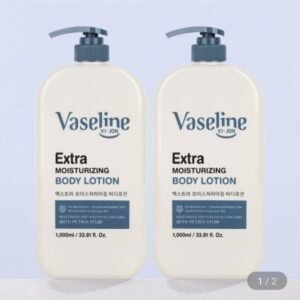 바세린 엑스트라 모이스처라이징 바디로션 1000ml 2개