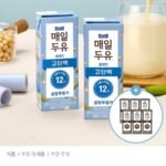 매일두유 고단백 190ml 48팩+검은콩 6팩 증정