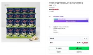 자이언츠 새우칩 블랙페퍼맛 97g, 12개