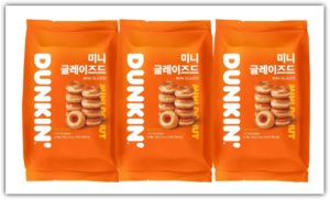 던킨 미니 글레이즈드, 15g, 10개, 3팩