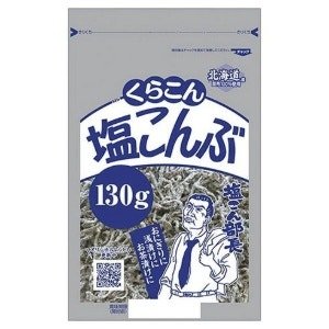 쿠라콘 시오콘부 염장 다시마, 130g (1개)