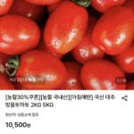 국산 대추방울토마토 2kg