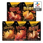 소바바 치킨 순살 375g 5봉 선택 (신제품 황금홀릭, 소이허니, 양념, 마쏘킥, 레드핫)