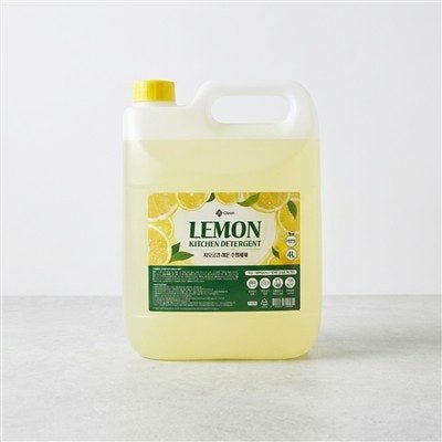 지오클린 레몬 주방세제, 4l, 2개