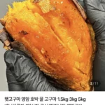 해뜨레 영암 한입 호박고구마 1.5kg