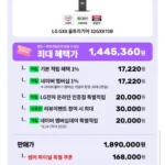 LG전자 32인치4K 탠덤OLED(4세대) 게이밍모니터