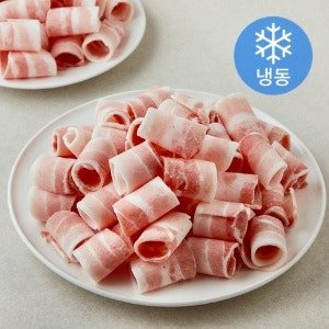돌돌말이 대패삼겹살 바로구이 (냉동), 1kg (1개) (1kg x 1개)