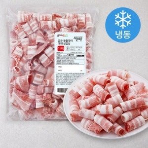 곰곰 돌돌말이 대패삼겹살 (냉동), 1.5kg (1개)
