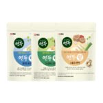샘표 연두링 코인육수 멸치디포리80g 1개 + 다시마표고야채80g 1개 + 사골과한우80g 1개