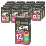 베지밀 고단백두유 검은콩, 190ml (16개)