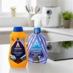 아스토니쉬 인덕션 가스렌지 클리너 500ml(스크래퍼 1개 포함)+에어프라이어 클리너 750ml 전자렌지 식세기 애벌설거지