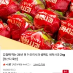 더싱싱 햇 아오리사과 썸머킹 2kg