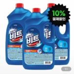 비트 딥클린파워 액체세탁세제 일반/드럼 겸용 용기 4L 3개
