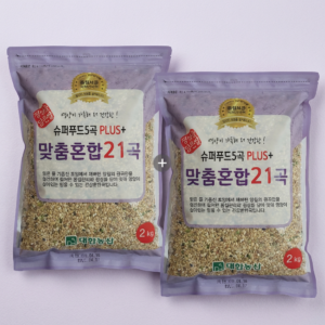 대한농산 맞춤 혼합곡 21곡 2Kg X 2개
