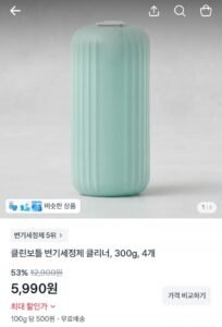 변기세정제 클리너 300g 4개