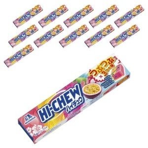 Morinaga 모리나가 하이츄 트로피칼 믹스 12입 12개입 (55.2g × 12개) (12개 · 55.2g)