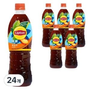 립톤 제로 복숭아 아이스티, 500ml (24개)
