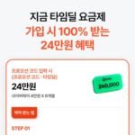 유플망 알뜰폰 9gb 통화 300분 + 네이버페이 24만