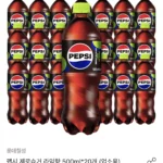펩시 제로 라임 500ml 20개