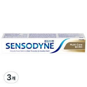 센소다인 멀티케어 치약, 100g (3개)