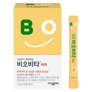 비오비타 배배 유산균 60p (90g × 1개)
