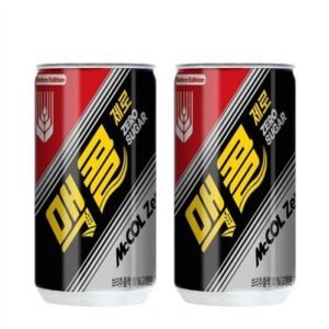 맥콜 제로 190ml, 60개