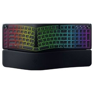 레이저 Pro Type Ergo 펜타그래프 스위치 무선 인체공학 블루투스 키보드 (블랙 x RZ03-05440100-R3M1 x 제조사축)