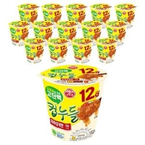 오뚜기 고단백 컵누들 마라샹궈맛 41g (15개)