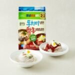 풀무원 동치미 물냉면 2인 + 함흥 비빔냉면 2인, 1.306kg (1개) (1.306kg × 1개)
