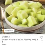 신세계푸드 허니듀 멜론 2입 3점4kg