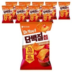 닥터유 단백질칩 칠리살사맛, 60g (10개) (60g × 10개)