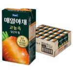 매일야채 고농축 주스 당근의 힘, 125ml (24개) (125ml × 24개)
